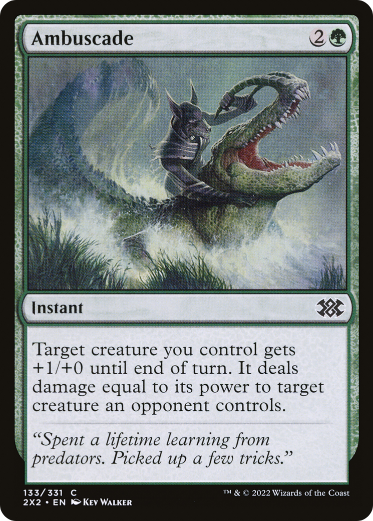 Ambuscade (2X2-133) - [Double Masters 2022] Foil