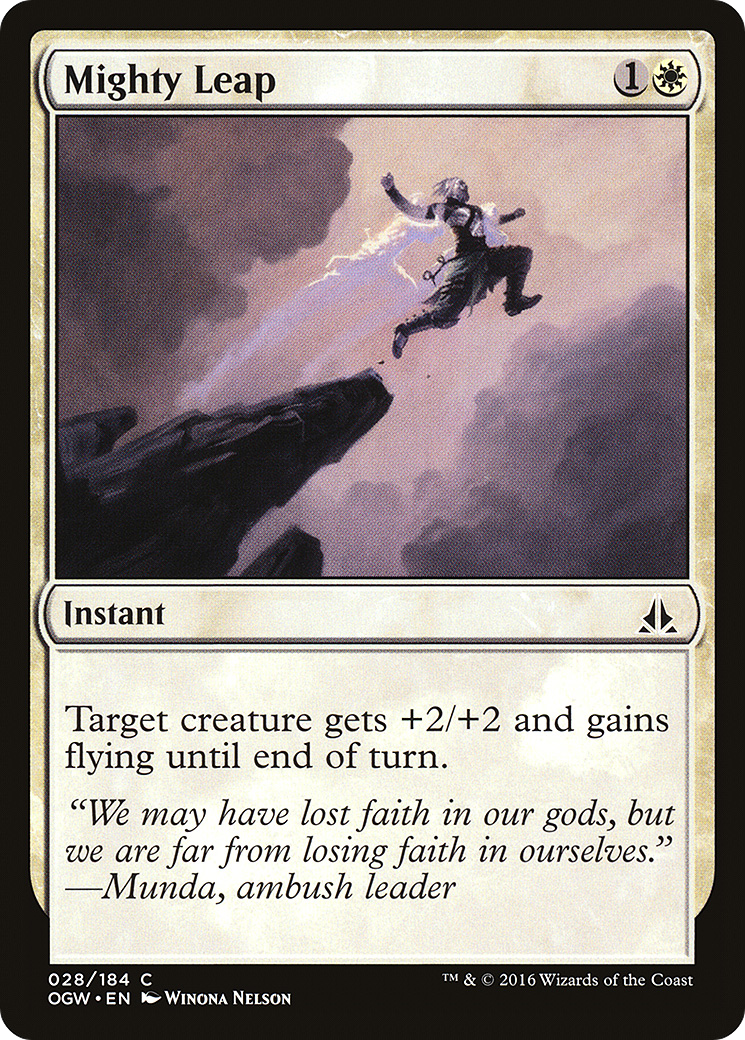 Mighty Leap (OGW-028) - [Oath of the Gatewatch]