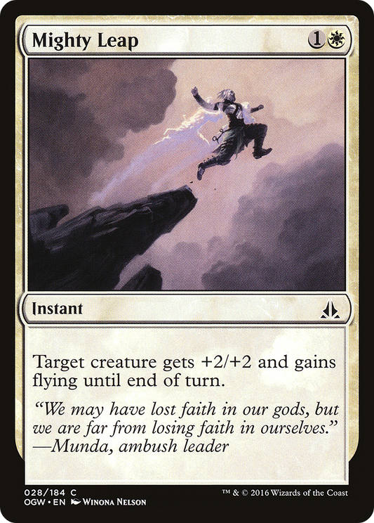 Mighty Leap (OGW-028) - [Oath of the Gatewatch]