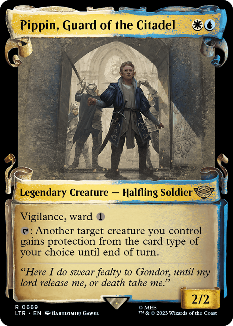 Pippin, Guard of the Citadel (LTR-669) - [The Lord of the Rings: Tales of Middle-earth]: (Showcase)