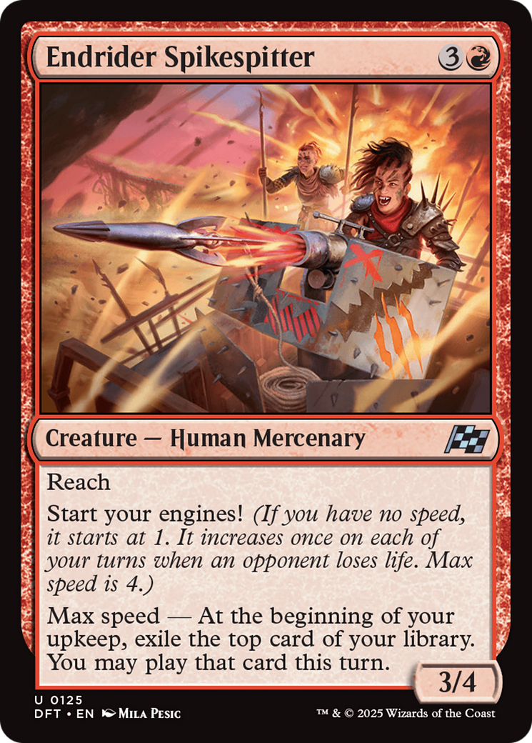 Endrider Spikespitter (DFT-125) - [Aetherdrift] Foil