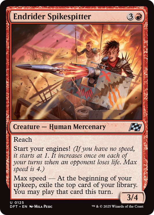 Endrider Spikespitter (DFT-125) - [Aetherdrift] Foil