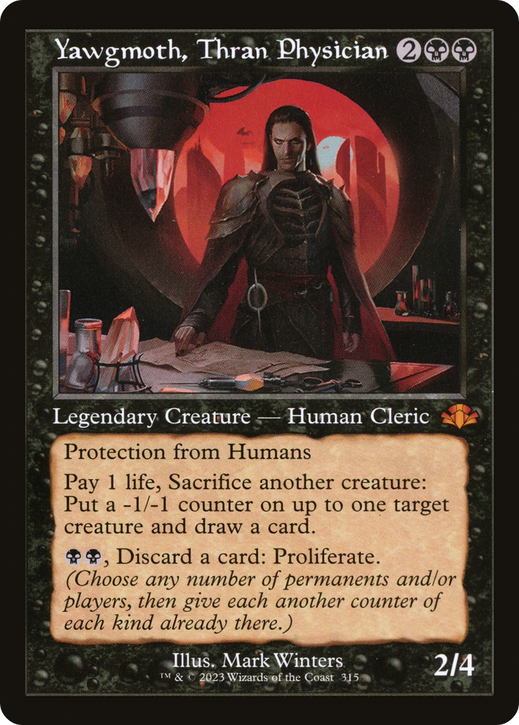 Yawgmoth, Thran Physician (DMR-315) - [Dominaria Remastered]