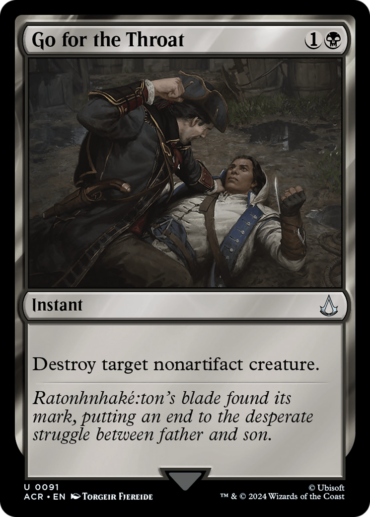Go for the Throat (ACR-091) - [Assassin's Creed] Foil