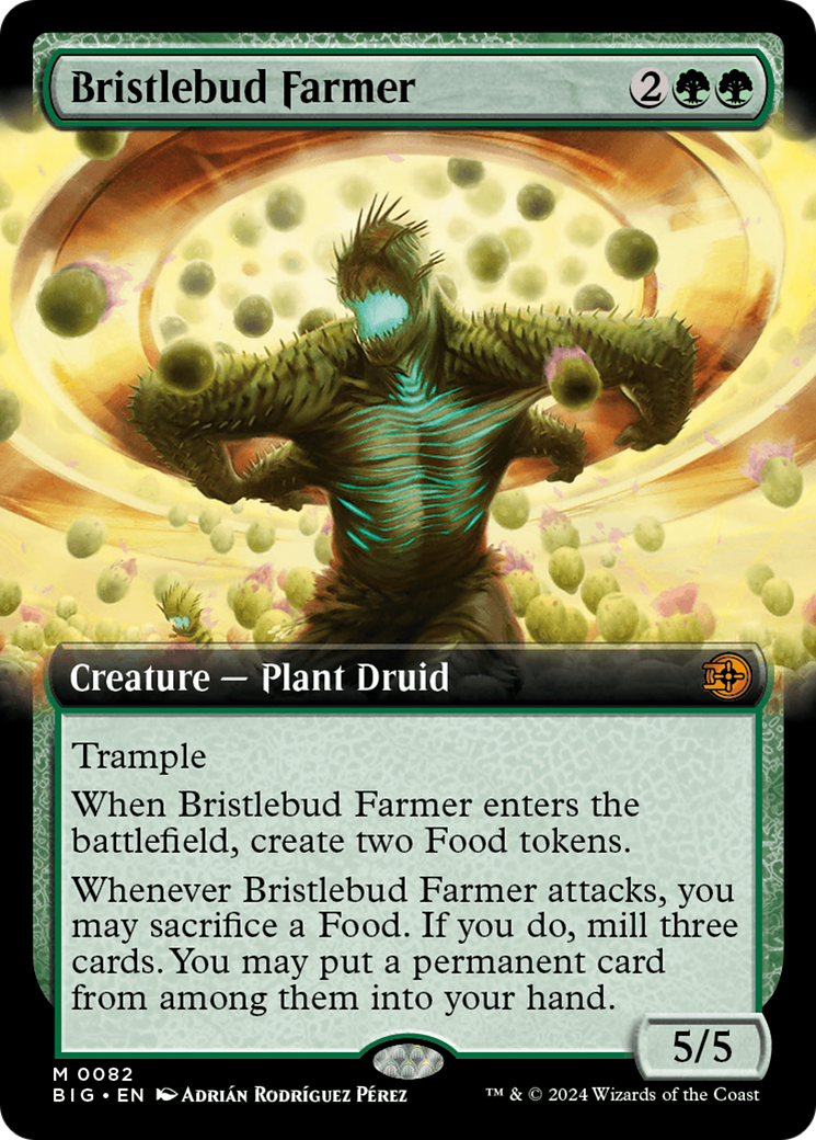 Bristlebud Farmer (BIG-082) - [The Big Score] : (Extended Art) Feuille
