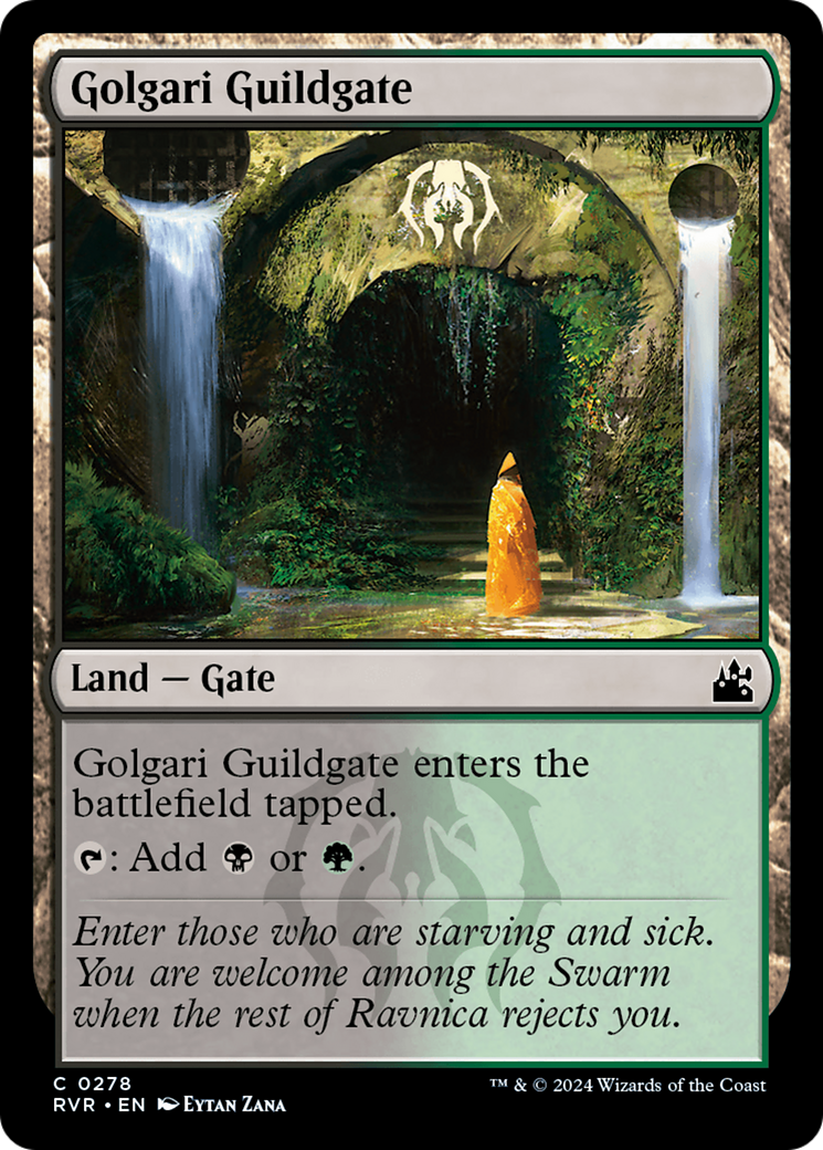Golgari Guildgate (RVR-278) - [Ravnica Remastered] Foil