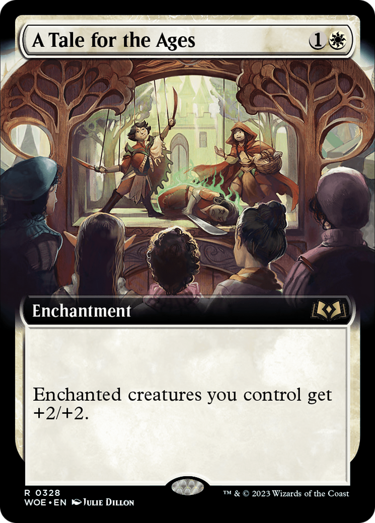 A Tale for the Ages (Extended Art) (WOE-328) - [Wilds of Eldraine]: (Extended Art)