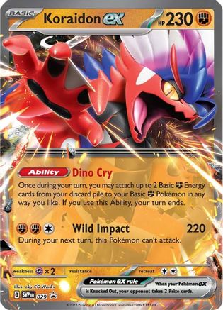 Koraidon ex (029) [Scarlet &amp; Violet : Black Star Promos] 