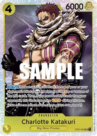 Charlotte Katakuri (ST07-003) - Starter Deck 7: Big Mom Pirates