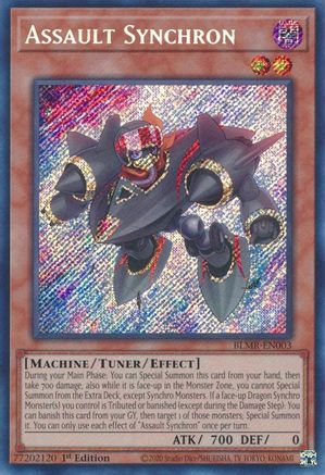 Assault Synchron (BLMR-EN003) - Battles of Legend: Monstrous Revenge 1st Edition