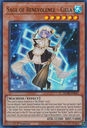 Sage of Benevolence - Ciela (BLMR-EN051) - Battles of Legend: Monstrous Revenge 1st Edition
