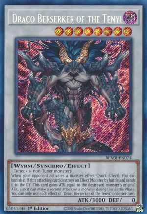 Draco Berserker of the Tenyi (BLMR-EN074) - Battles of Legend: Monstrous Revenge 1st Edition