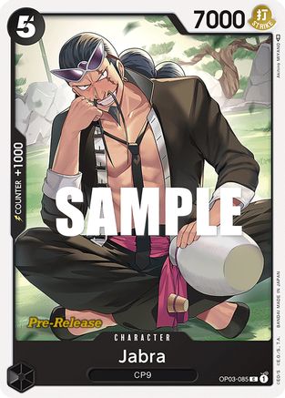 Jabra (OP03-085) - Pillars of Strength Pre-Release Cards
