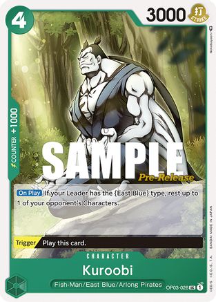 Kuroobi [Cartes pré-lancement des Piliers de la Force] 