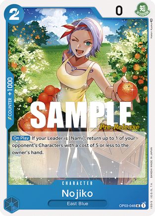 Nojiko [Pillars of Strength Pre-Release Cards]