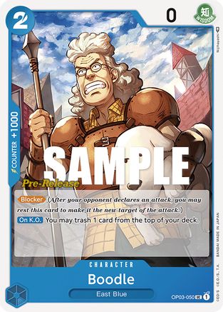 Boodle [Pillars of Strength Pre-Release Cards]