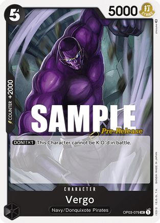 Vergo [Cartes pré-version Piliers de Force] 