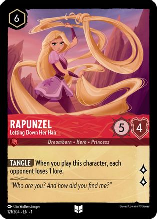 Rapunzel - Letting Down Her Hair (121/204)  - The First Chapter