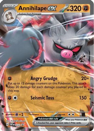 Annihilape ex - 032 32 - [SV Scarlet & Violet Promo Cards] Holofoil
