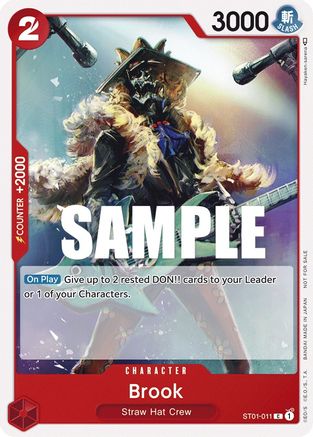 Brook (Tournament Pack Vol. 4) [Cartes promotionnelles One Piece] 