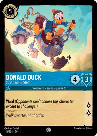 Donald Duck - Strutting His Stuff (144/204)  - The First Chapter
