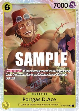Portgas.D.Ace (ST09-010) - Starter Deck 9: Yamato