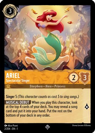 Ariel - Spectacular Singer (2/204)  - The First Chapter