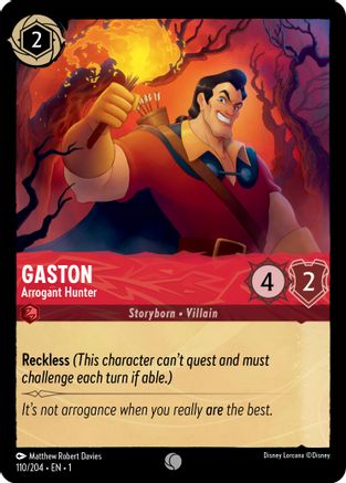 Gaston - Arrogant Hunter (110/204)  - The First Chapter