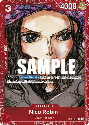 Nico Robin (Premium Card Collection -ONE PIECE FILM RED Edition-) (OP01-017) - One Piece Promotion Cards