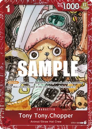 Tony Tony.Chopper (Premium Card Collection -ONE PIECE FILM RED Edition-) (ST01-006) - One Piece Promotion Cards