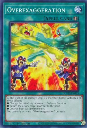 Overexaggeration (DUNE-EN065) - Duelist Nexus 1st Edition