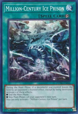 Million-Century Ice Prison (DUNE-EN066) - Duelist Nexus 1st Edition