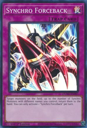 Synchro Forceback (DUNE-EN085) - Duelist Nexus 1st Edition