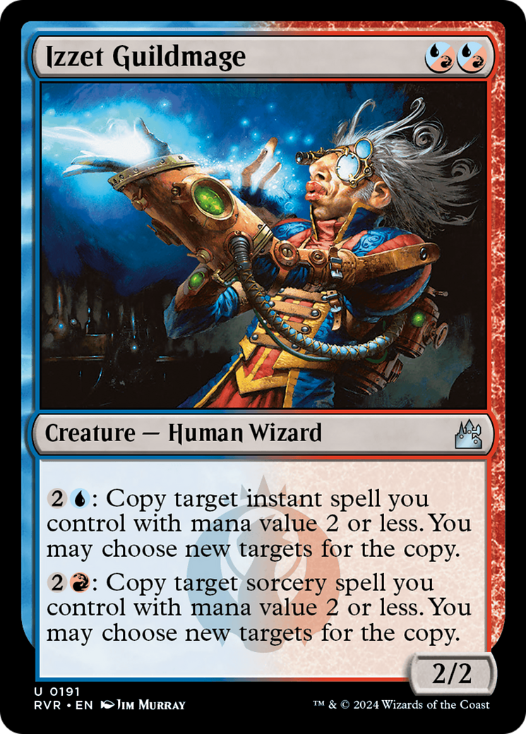 Izzet Guildmage (RVR-191) - [Ravnica Remastered] Foil