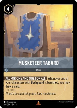 Musketeer Tabard (203/204)  - The First Chapter
