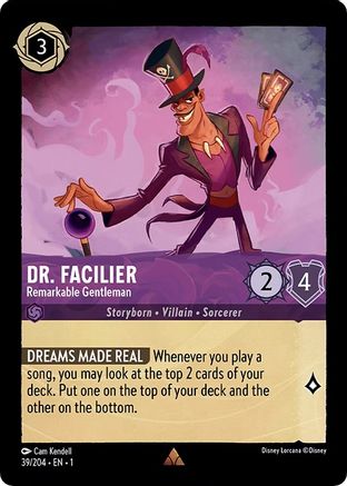 Dr. Facilier - Remarkable Gentleman (39/204)  - The First Chapter