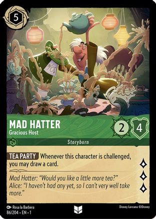 Mad Hatter - Gracious Host (86/204)  - The First Chapter