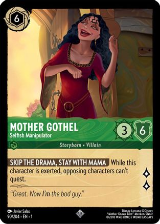 Mother Gothel - Selfish Manipulator (90/204)  - The First Chapter