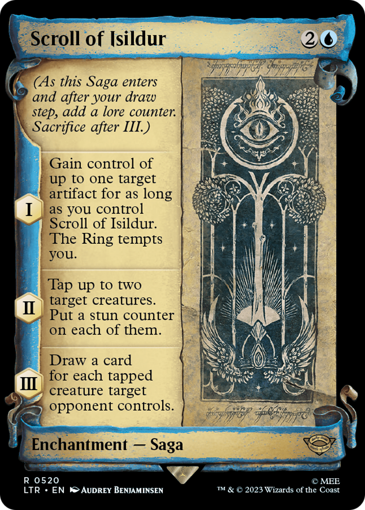 Scroll of Isildur (LTR-520) - [The Lord of the Rings: Tales of Middle-earth]: (Showcase)