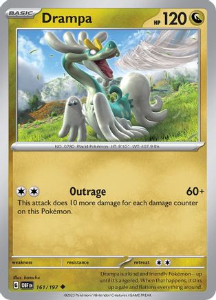 Drampa 161 - [SV03 Obsidian Flames]