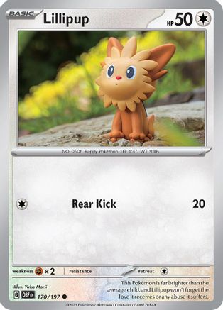 Lillipup 170 - [SV03 Obsidian Flames]