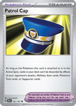 Patrol Cap 191 - [SV03 Obsidian Flames]