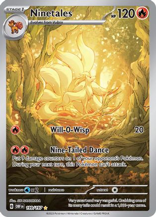 Ninetales -199/197 199 - [SV03 Obsidian Flames] Holofoil