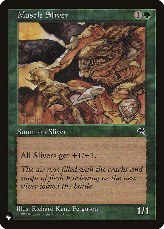 Muscle Sliver (LIST-) - [The List]