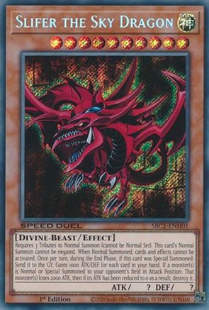 Slifer the Sky Dragon (SBC1-ENH01) - Speed Duel: Streets of Battle City 1st Edition