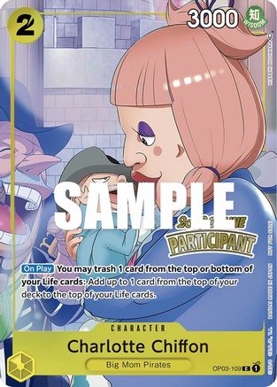 Charlotte Chiffon (Online Regional 2023) [Participant] [One Piece Promotion Cards]