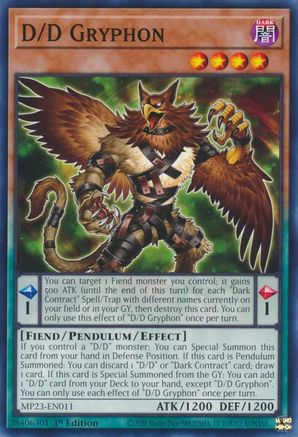 Gryphon D/D [MP23-EN011] Commun 