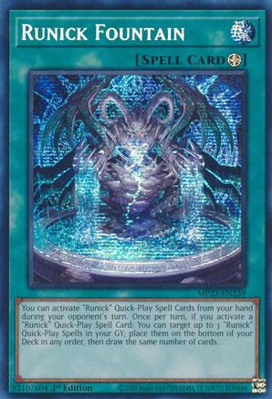 Fontaine Runick [MP23-EN239] Prismatique Secret Rare 