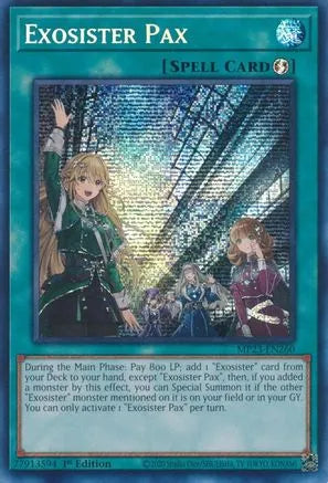 Exosister Pax [MP23-EN260] Prismatique Secret Rare 