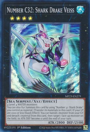 Numéro C32 : Requin Drake Veiss [MP23-EN279] Super Rare 